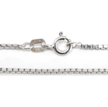 Řetízek Stříbrný řetízek Box - 40 cm