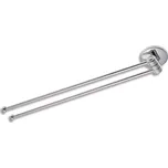 Dvouramenný držák ručníků Metalia 1 chrom