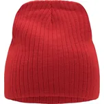 Žebrovaná čepice červená univerzální