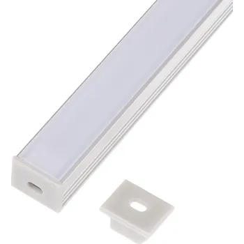 LED lišta Koncovka/boční krytka pro profil N7 - s dírou