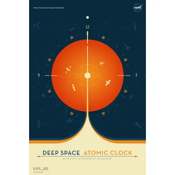 Obraz Plakát na zeď NASA bez rámu 84 x 125 cm