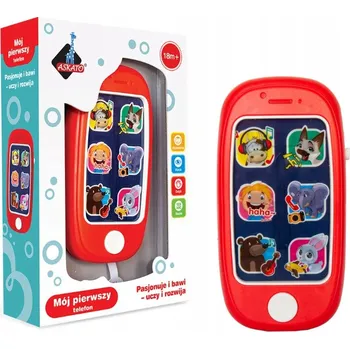 Telefon pro děti Askato 21 cm x 7 cm, vícebarevný