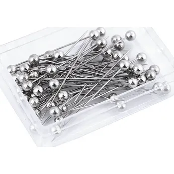 Špendlíky délka 38 mm Varianta: 1 nikl, Balení: 1 krab.