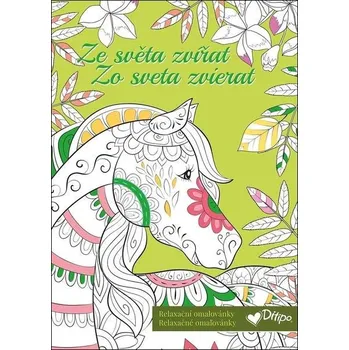Antistresové omalovánky Ze světa zvířat/Zo sveta zvierat - DITIPO (2024, brožovaná)