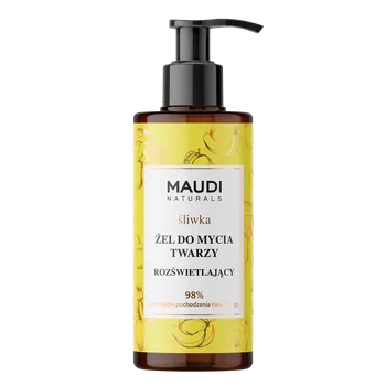 Čistící gel Maudi Naturals čisticí gel na obličej švestka, 150 ml