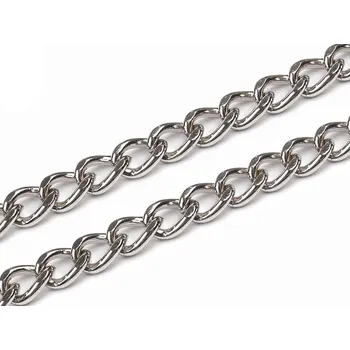 Kabelka Řetízek na kabelku délka 120 cm stříbrný (Řetízek na kabelku délka 120 cm stříbrný)