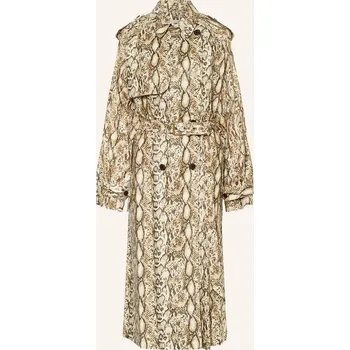 Dámský kabát Isabel Marant Dámský Trenčkot Freanne Se Lnem, béžová /...