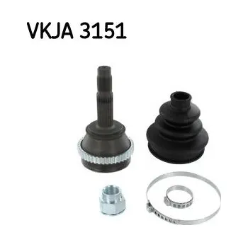 Hřídel nápravy Sada kloubů, hnací hřídel SKF VKJA 3151