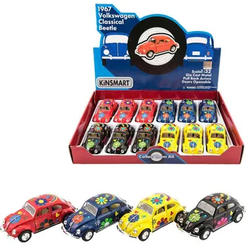 autíčko Kinsmart 00410319 Volkswagen Classical Beetle 1967 mix barev