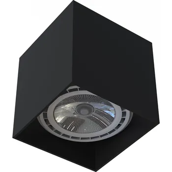 Stropní přisazené svítidlo Nowodvorski 75 W GU10 12 cm černé