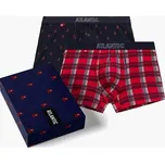Atlantic boxerky 2GMH 024 - 2ks - mix, XXL (Pánské boxerky Atlantic)