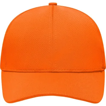 Kšiltovka 6 Panelová Sportovní Síťovaná Čepice oranžová univerzální