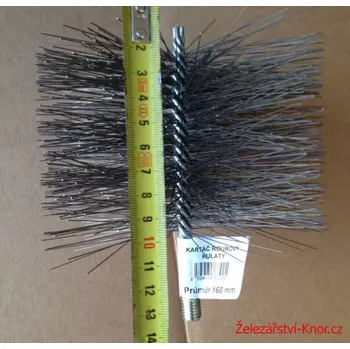 Tesařské kování Kominický kartáč 160mm