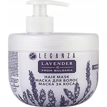 Vlasová regenerace Leganza Lavender maska na vlasy 500 ml