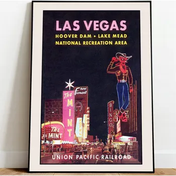 Obraz Plakat Podróżniczy Podróże Vintage bez rámu 29,7 x 42 cm