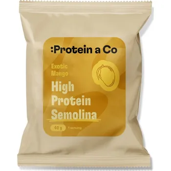 Protein Protein a Co Proteinová krupicová kaše 40 g Příchuť: Exotic mango