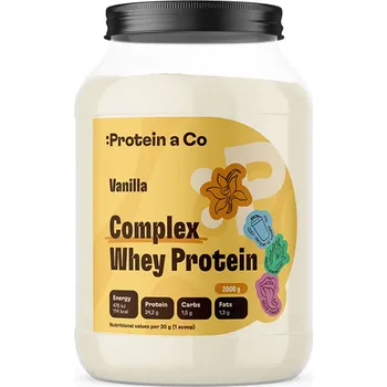 Protein Protein a Co Complex Whey 2 kg Příchuť: Vanilla