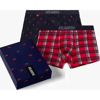 Boxerky Atlantic boxerky 2GMH 024 - 2ks - mix, S (Pánské boxerky Atlantic)