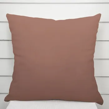 Povlak na dekorativní polštářek Saténový povlak na polštář LUX-048 Bronzově hnědý 35 x 45 cm