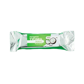 Protein a Co Proteinová tyčinka crunchy Vyber si z těchto lahodných příchutí: Coconut 45 g Příchuť: Caramel 45 g