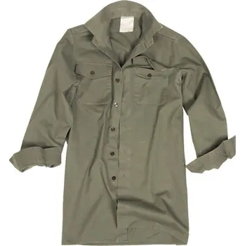 Armda Britsk Košile britská polní dl. rukávy ZELENÁ použitá ZELENÁ - OLIV 35/37