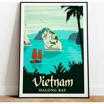 Obraz Plakát Vietnam bez rámu 50 x 70 cm