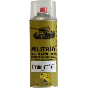 Barva ve spreji KAMUFLÁŽNÍ BARVY MILITARY Antikorozní základ syntetický ve spreji šedý