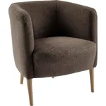 MOB Relaxační křeslo Tempo Kondela Alana (hnědá + buk)