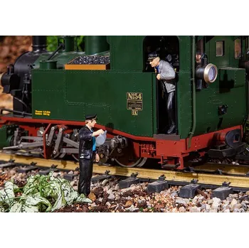 Modelová železnice Železniční personál pro parní provoz G - Faller Pola 331505 (Zahradní železnice)