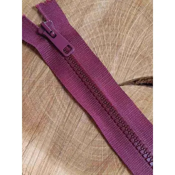 Zip Zip kostěný šíře 5 mm délka 16 cm barva vínová