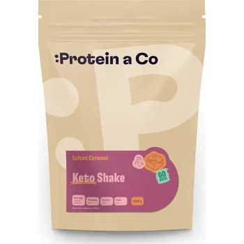 Protein Protein a Co Protein&Co. Ketoshake – proteinový dietní koktejl 1 kg Příchuť: salted caramel