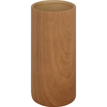 Váza Atmosphera Keramická váza SAO, efekt dřeva, 20 cm