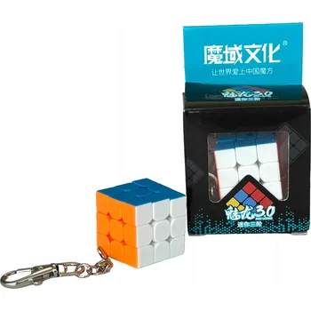 Kostka MoYu MeiLong Mini 3x3 30 mm Barevná Přívěsek Na Klíče