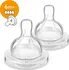 Savička Phlips Avent Anti-colic/Classic+ rychlý průtok 6 m+ 2 ks