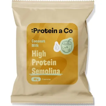 Protein Protein a Co Proteinová krupicová kaše 40 g Příchuť: Coconut milk
