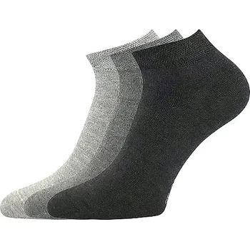 Dámské ponožky 3PACK bambusové kotníkové ponožky Boma - Ekos, mix barev Barva: Mix barev, Velikost: 35-38