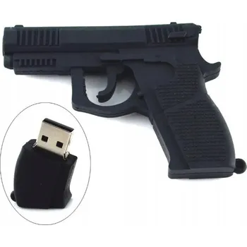 USB flash disk USB flash disk MAIDO pistolet 16 GB USB 2.0 černý