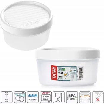 Dóza na potraviny Nádoba na polévku se šroubovacím víkem, nepropustná. Ideální pro skladování potravin, 0,5 l