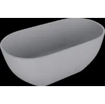 Polysan REDUTA volně stojící vana litý mramor 171x81x58cm, šedá mat