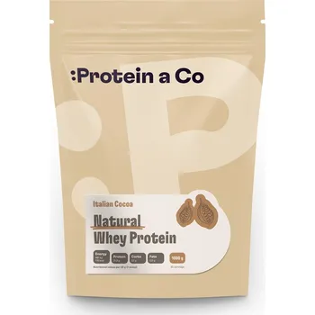 Protein Protein a Co Proteina Co Natural Whey 1 kg Přichuť: Italian cocoa