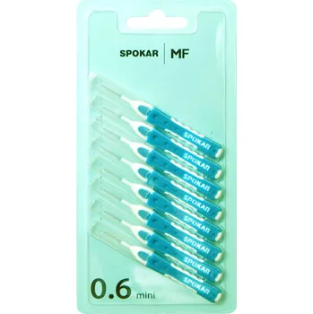 Zubní kartáček Spokar Flexi Mini velikost 0,6 mezizubní kartáčky 8 kusů
