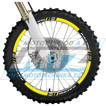 Polep vozidla Polepy ráfků (přední+zadní kolo) Blackbird RACING - žluté BB5081-40