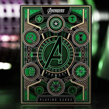 Poker hrací karty Avengers - The Infinity Saga - Green Version