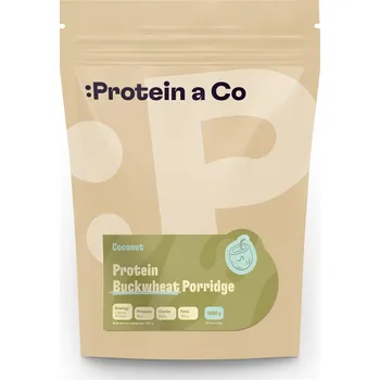 Fitness strava Protein a Co Proteinové pohankové kaše 1600 g – 4 příchutě Příchuť: kokos