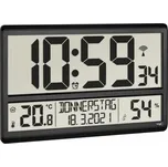 TFA Nástěnné hodiny s vnitřní teplotou a vlhkostí TFA60.4520.01