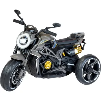 Dětské elektrovozidlo Baby Mix Calabre elektrická motorka černá