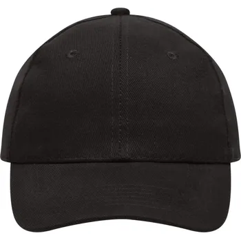 Kšiltovka 6 Panelová Kšiltovka Pevná Bavlna černá univerzální