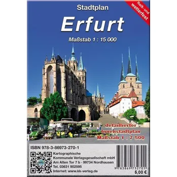 Erfurt - KKV Kartographische Kommunale Verlagsgesellschaft mbH