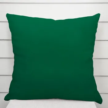 Povlak na dekorativní polštářek Saténový povlak na polštář LUX-012 Zelený 45 x 45 cm