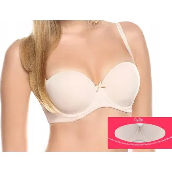 Podprsenka Podprsenka BARDOTKA HENDERSON RAFF odepínací ramínka 65E